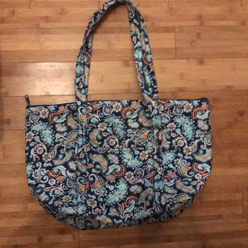 Cute multicolored travel bag